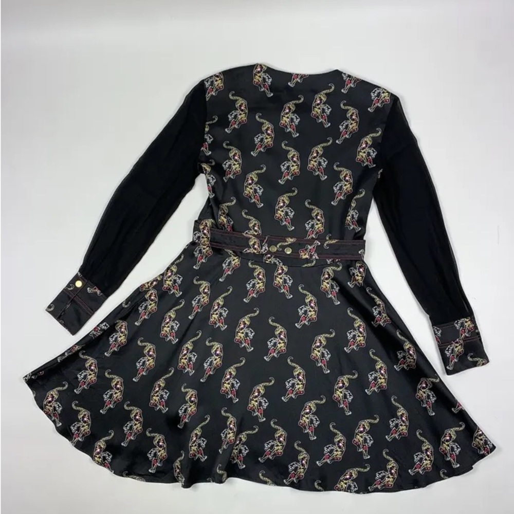 Sandro Paris Kaiya Tiger print Dress size 2